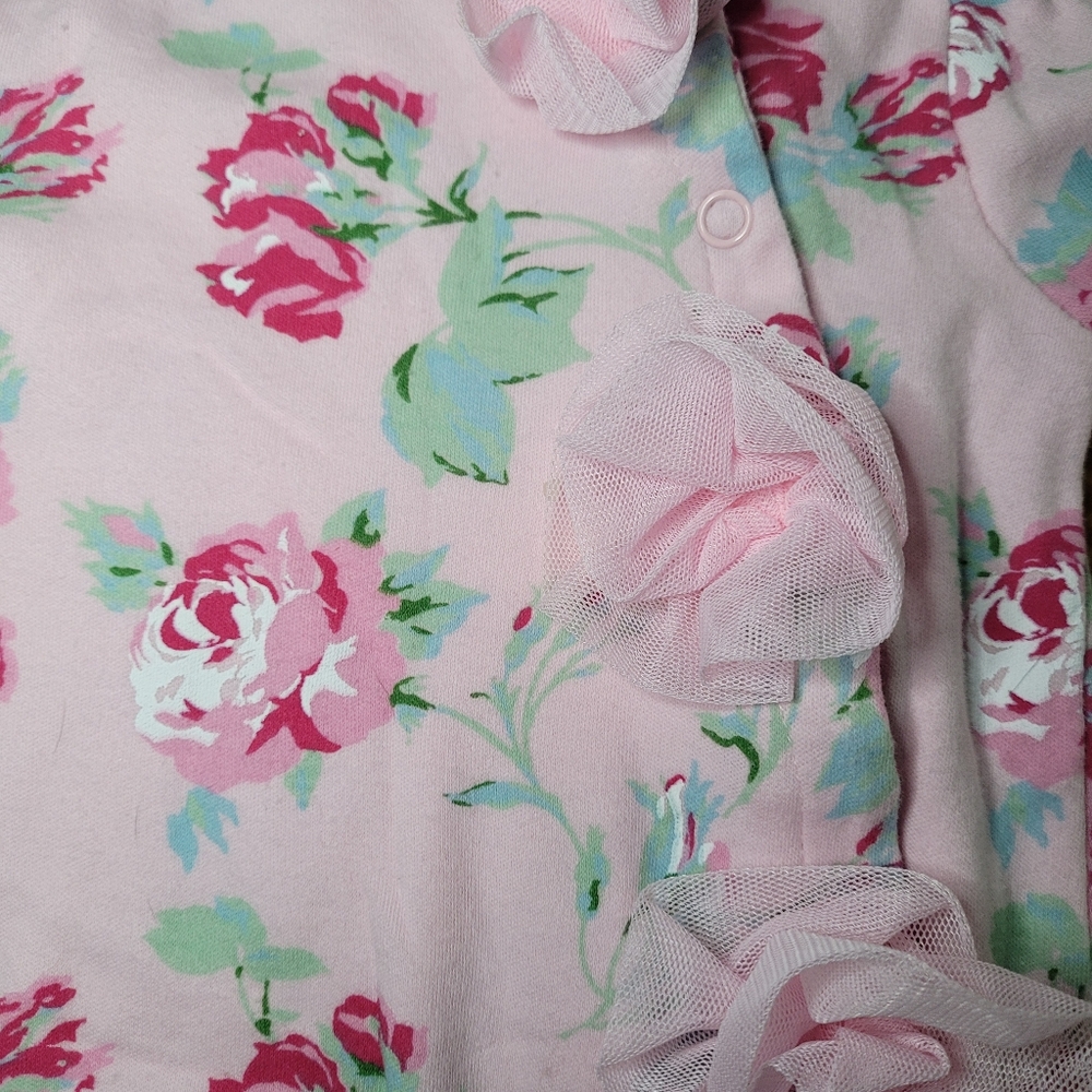 Vintage Laura Ashley Footie Pajamas - Picture 2 of 5